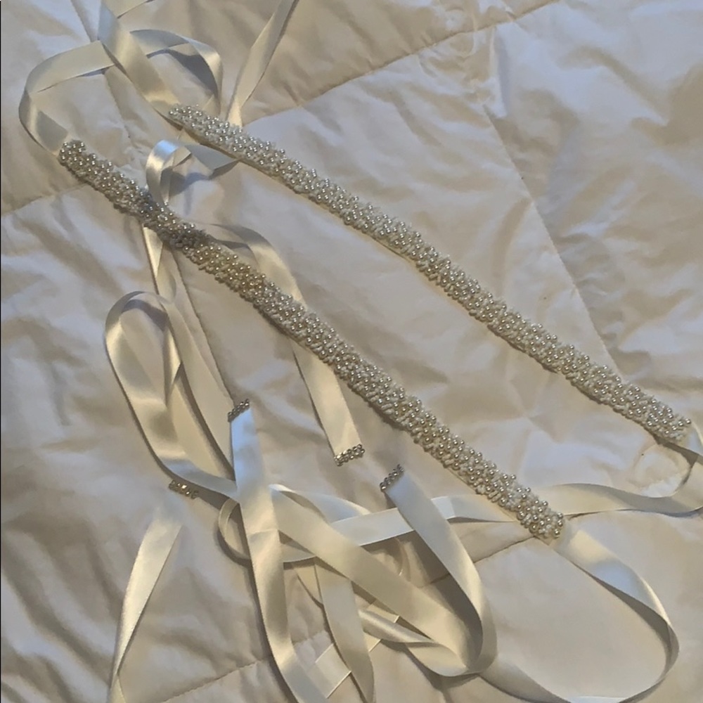 Bridal dress belt